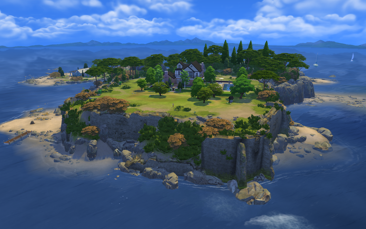 Here's a random world screenshot from my folder. :)