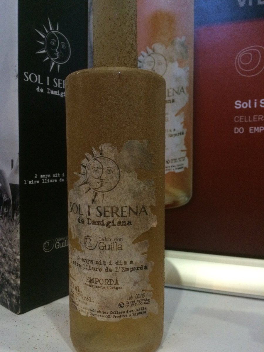 Premi #LaGuia2016 Millor Vi Dolç: Sol i Serena de Damigiana d Cellers d’en Guilla <a href="/LaGuiaVinsCat/">La Guia de Vins de Catalunya</a> #VinsCatalans