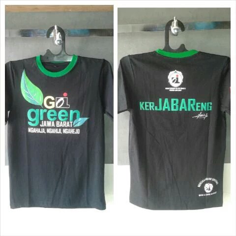 BPWOiJAWABARAT's tweet photo. Ini Adalah Kaos Seragam #Goigreen #kerJABAReng https://t.co/Ukb6ZAD9za
