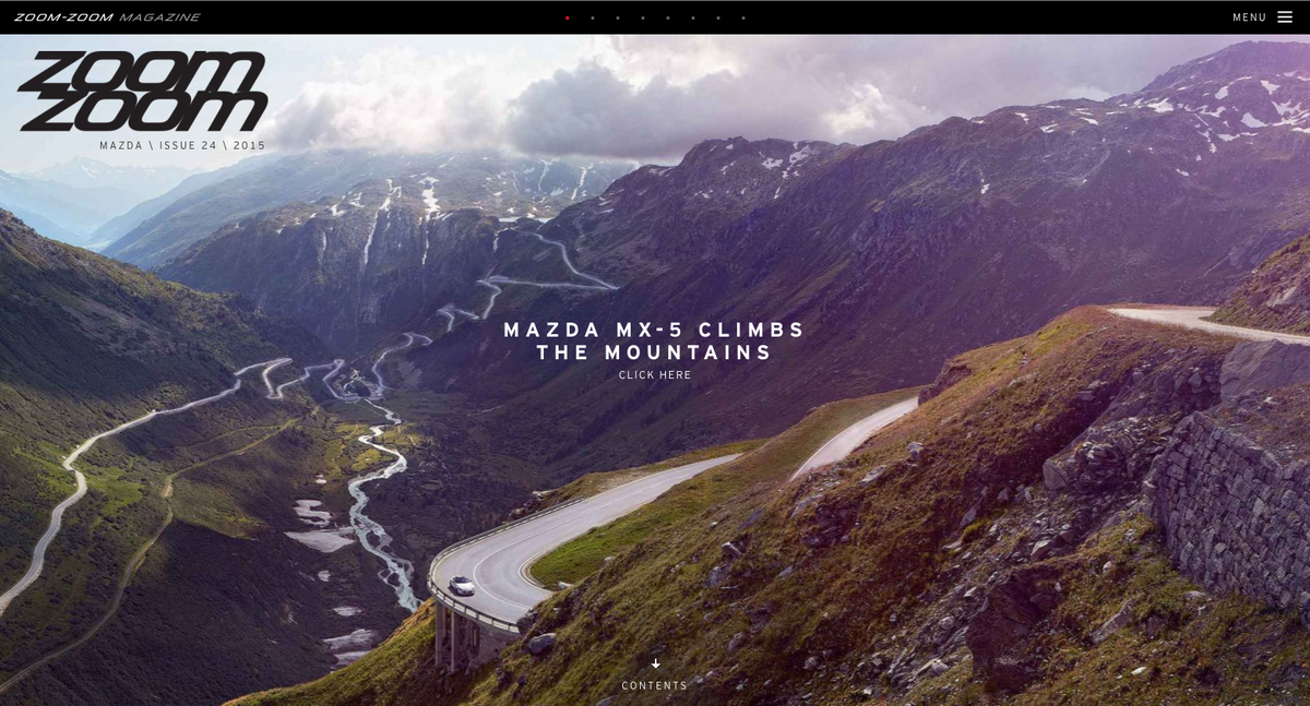 RedwoodBBDO's tweet photo. Congrats to Chris Hodgson - Best Designer finalist #DMA2015 awards for Mazda #Zoomzoommag https://t.co/K33lUFQ1pE https://t.co/LWdZKdNLe6