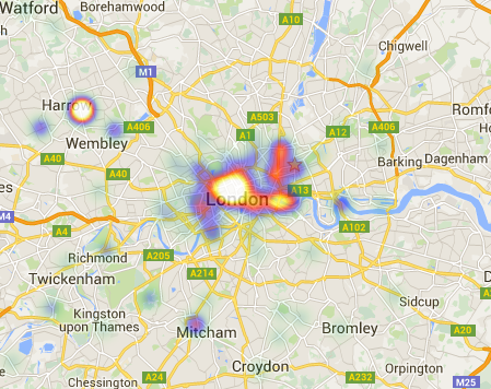 LondonMoods's tweet photo. #London Mood over 43,359 tweets. Monday, Nov 23
#socialmedia #happymap #sadmap https://t.co/lXCkaSR44r