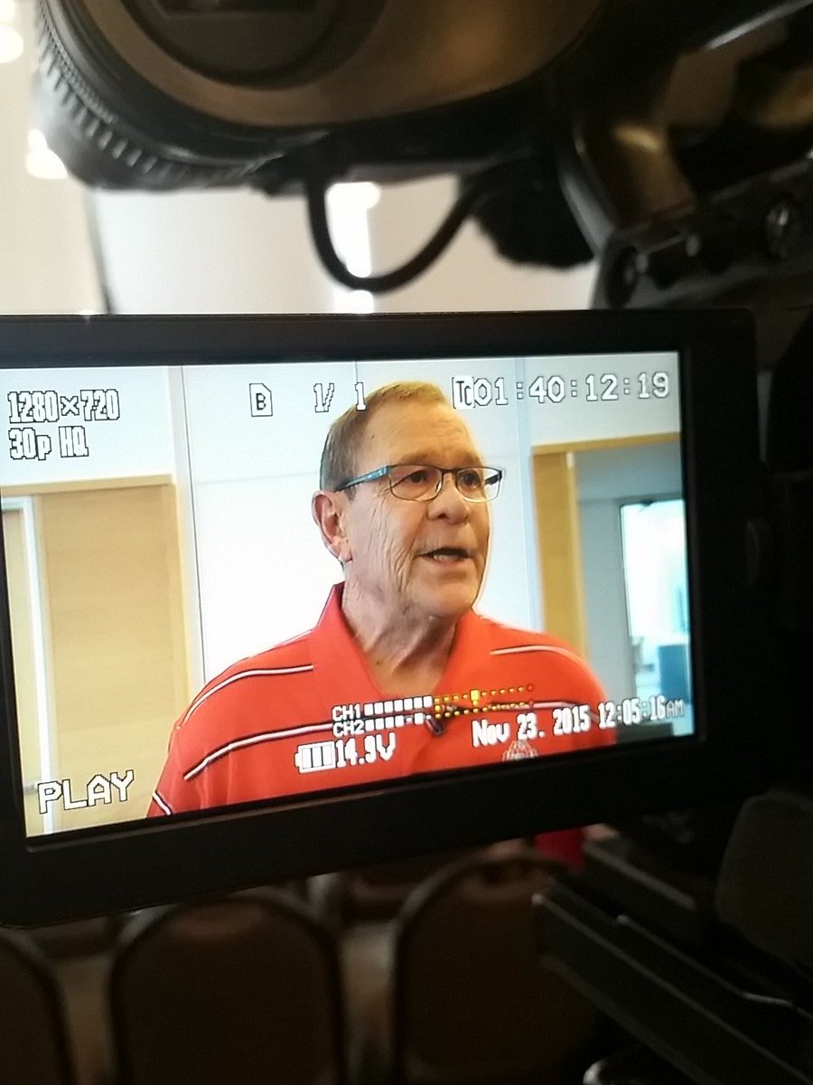 "There'll never be another Joe Glenn." Larry Hultgren drove 100 miles to see Glenn off. Hear from him later today.