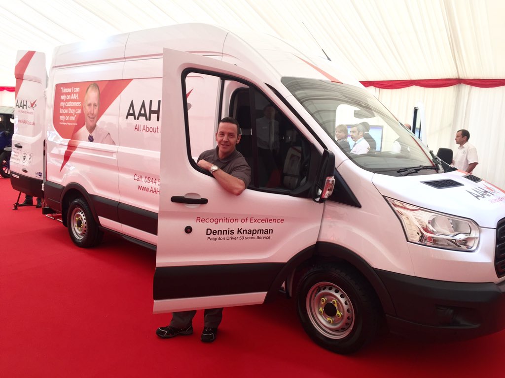 yourAAH's tweet photo. We hope everyone enjoyed #PharmaVan launch day as much as we did! #fleetnews #pharmacy #health https://t.co/3c5j2uoA8v