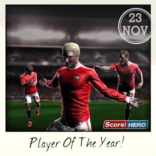 DannyLongworth1's tweet photo. Player Of The Year! #scorehero https://t.co/hLEyBsv9EM https://t.co/Sxzl9pGHry