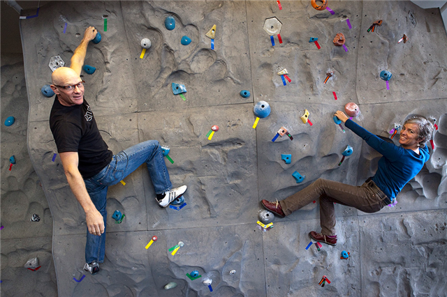 Work hard. Play hard. Take a peek inside <a href="/CLIFBar/">CLIF BAR</a>'s gym. bit.ly/1HipMbJ