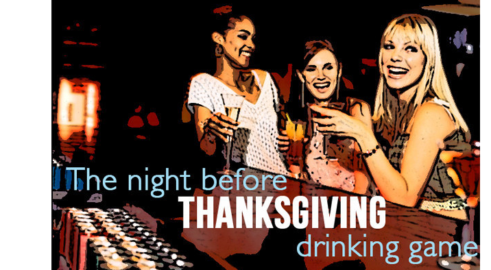 BuzzFeedComedy's tweet photo. The Official Thanksgiving Eve Drinking Game https://t.co/L3eXkKKvBC https://t.co/hF6q7kv4RK