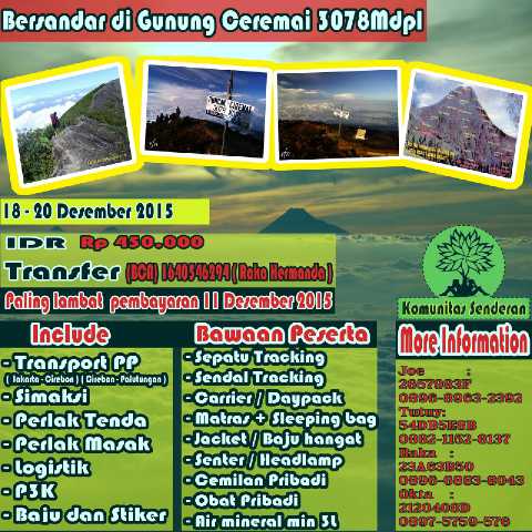 Joiintt yuk guyss, kapan lagii nanjak bareng sama kitee;p