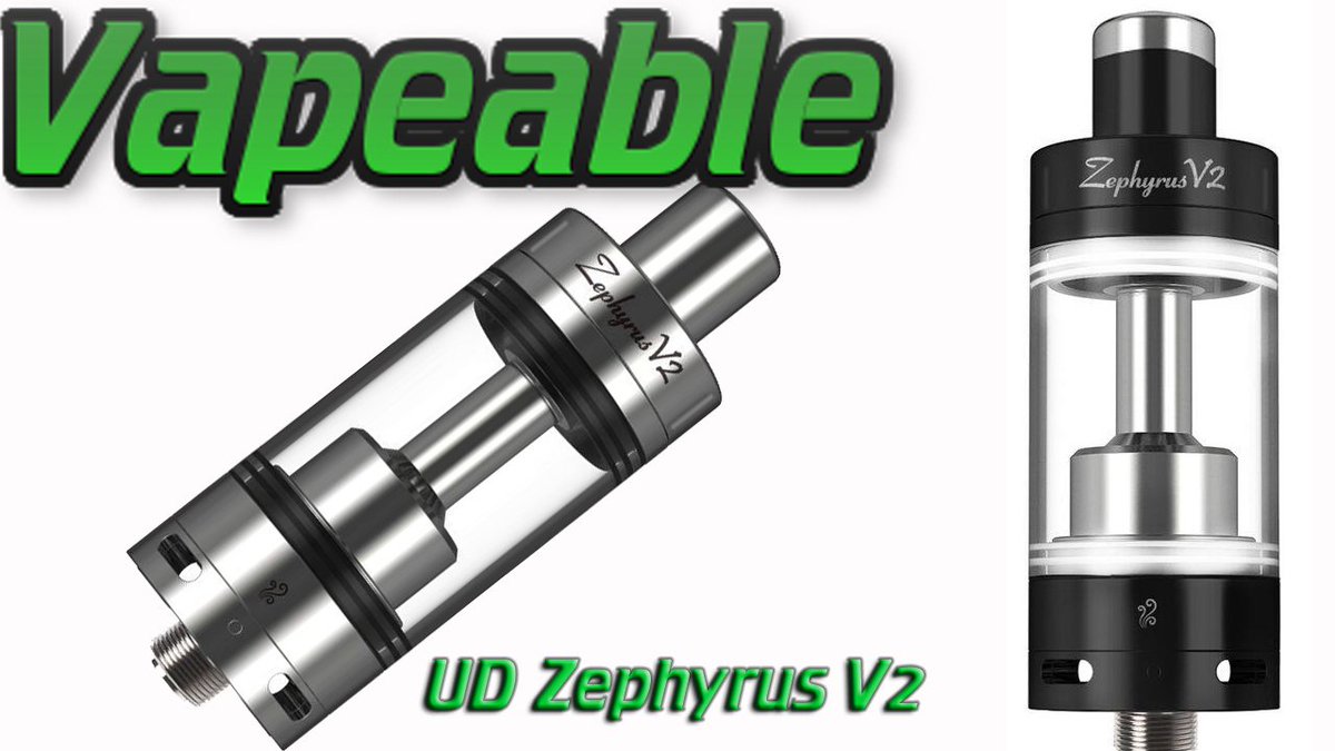 Vapeable's tweet photo. Zephyrus V2 Subtank by UD Tech Review https://t.co/Dvz0DCQvzv via @YoudeTech https://t.co/50oNeNWN8C