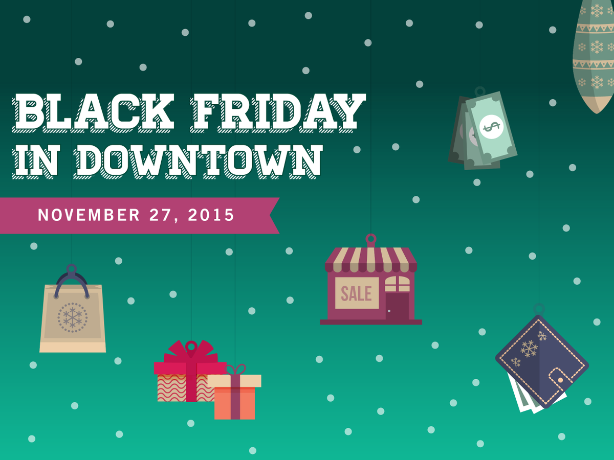 DowntownFred's tweet photo. Black Friday is coming to Downtown Fredericton this Friday! Participating retailers: https://t.co/KooUy3tRIy https://t.co/M5BjJTrjpe