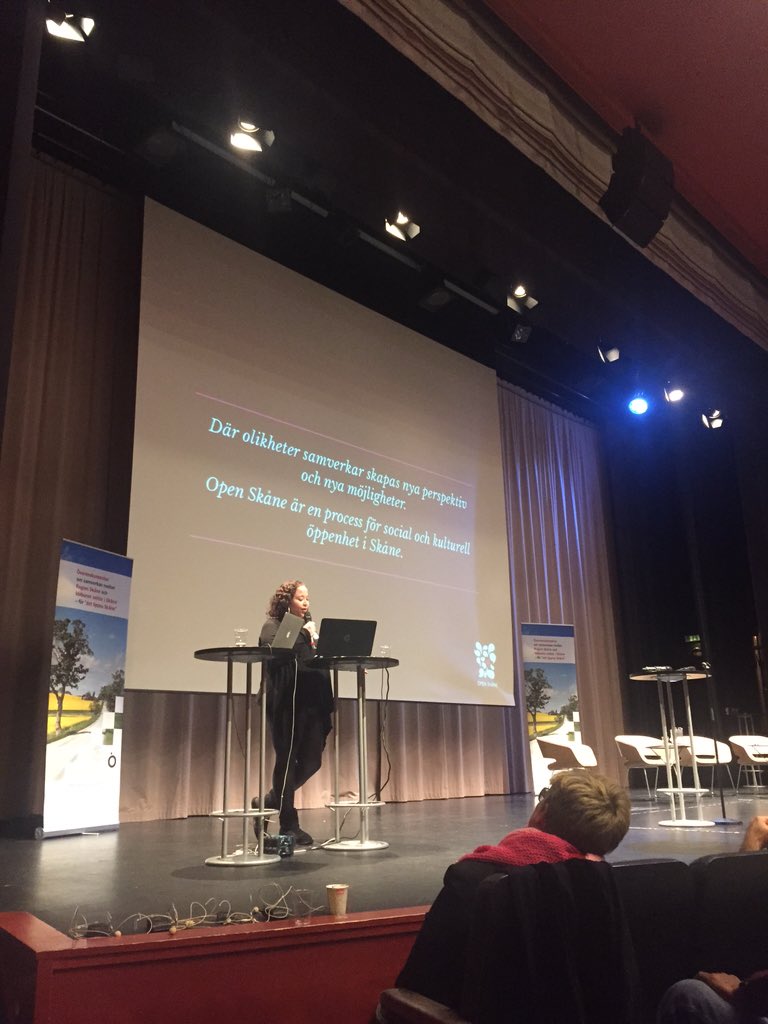 Och sist ut bland samhällsförbättrarna är Caroline från OpenSkåne #nyiskane