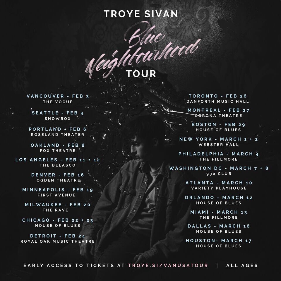 💙💙 TO PLENTY MORE MEMORIES TOGETHER, HERE IS THE U.S BLUE NEIGHBOURHOOD TOUR: smarturl.it/troyetour 💙💙