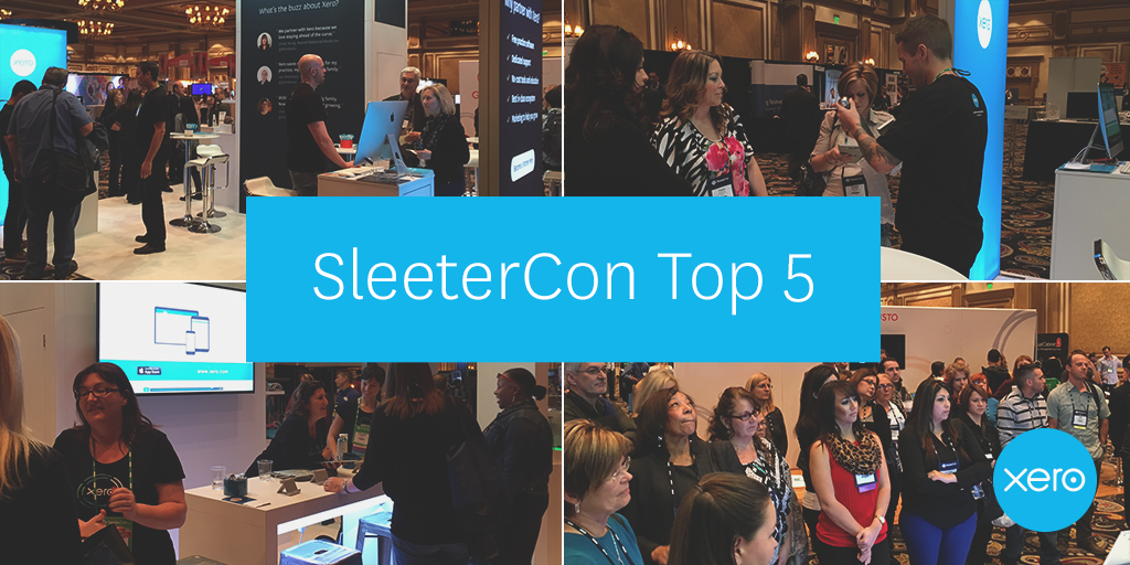 Xero's tweet image. You’re not the CFO but here is how to act like one. #SleeterCon ow.ly/UYrAy