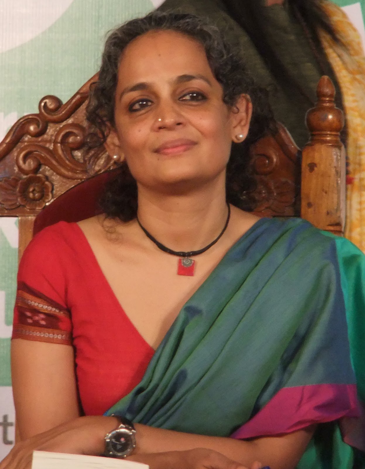  If you\re happy in a dream, does that count? Happy birthday Arundhati Roy Ma\am 
