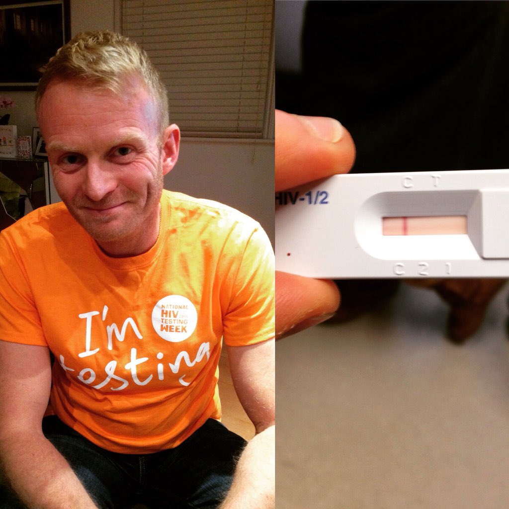 MattCainWriter's tweet image. It's National HIV Testing Week - and today I've done my duty! Look after yourself and do yours too! #ImTesting #NHTW