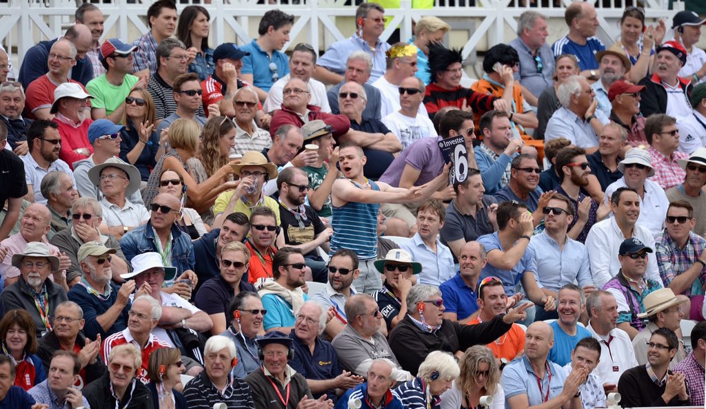 ECB_cricket's tweet photo. What's your favourite thing about attending cricket matches in England &amp; Wales? 🏏
#lovecricket https://t.co/7yoPdxS59B