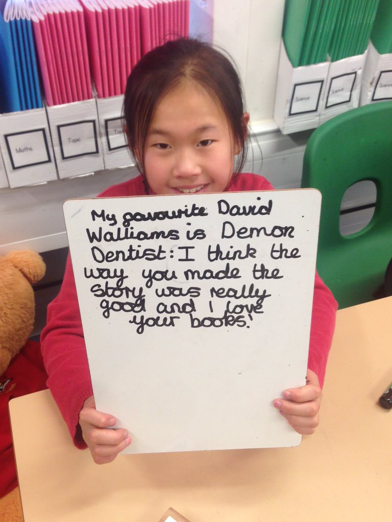 CaedmonPrimary's tweet photo. @davidwalliams @TroikaTalent #getdavidtocaedmon https://t.co/wD8SuTyWMl