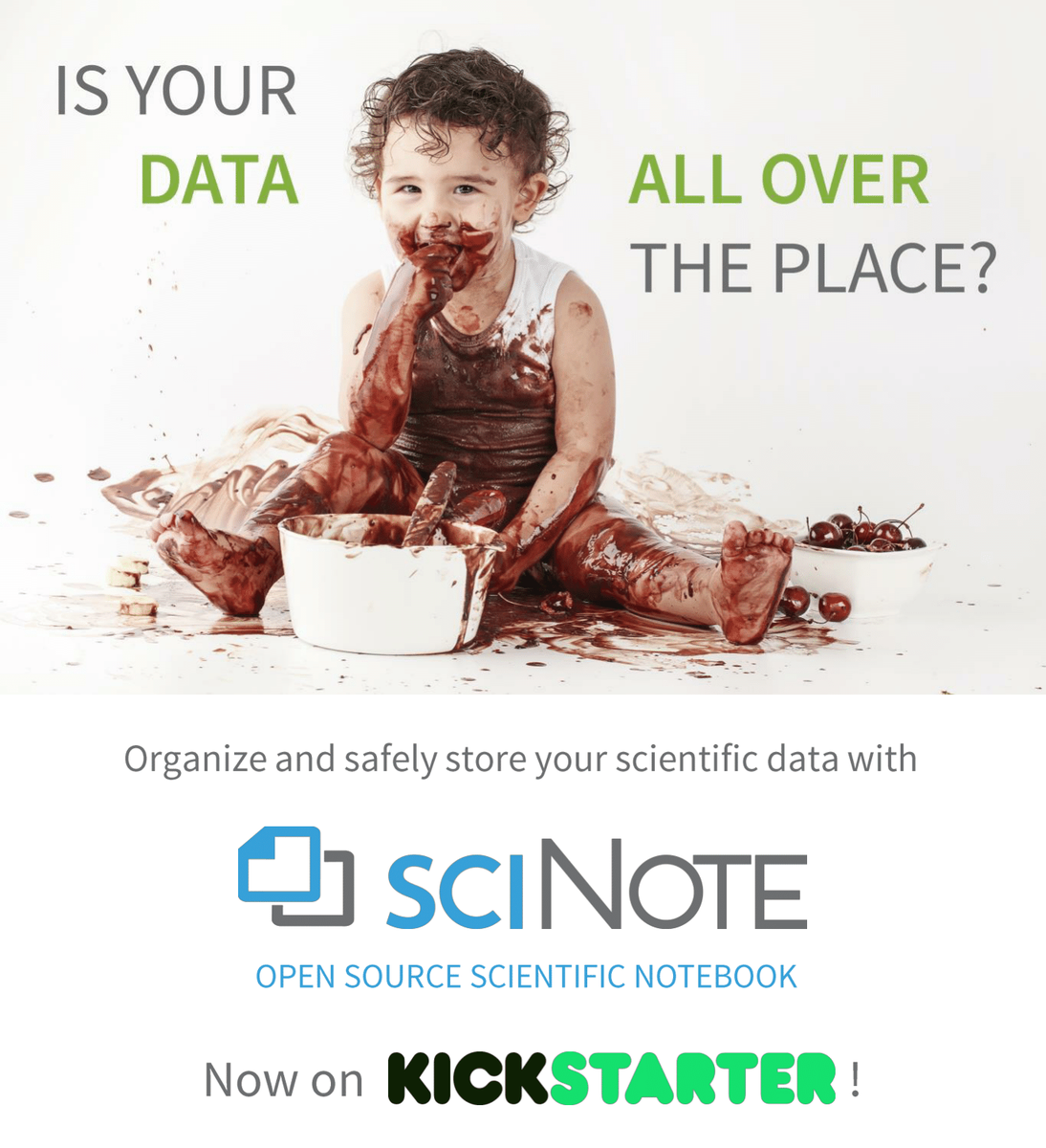 scinoteELN's tweet photo. Hi @opensourceway! Check out our Kickstarter campaign for open source ELN at https://t.co/a0BGWf5YNs! sciNote team https://t.co/mHHmzdOLy3