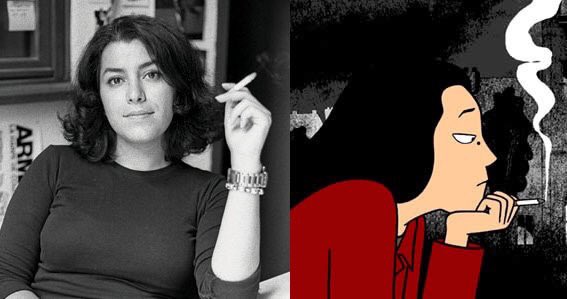 Happy Birthday to the lovely Marjane Satrapi you have shown me a different part of the world & I\m forever grateful 