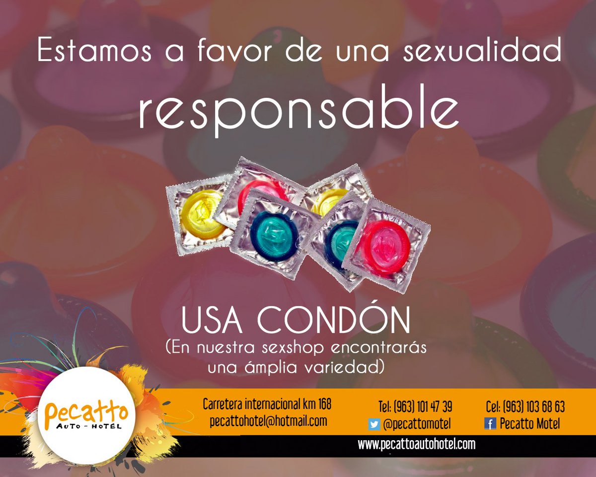 PecattoMotel's tweet photo. Iniciemos la semana en Pecatto, pero con mucha responsabilidad. Visita nuestra #sexshop https://t.co/j0TltePx0A