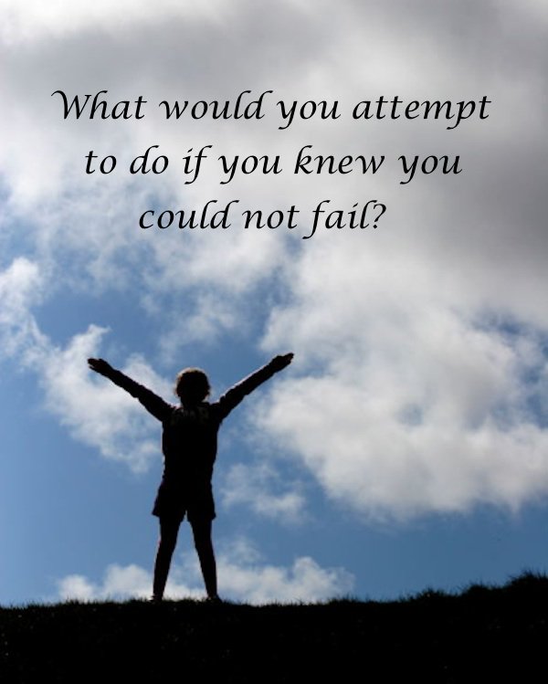 #NewJersey What would you attempt to do if you knew you could not fail??