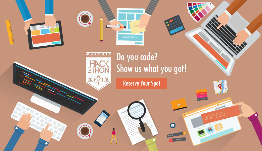 <a href="/MarcatoHackfest/">Marcato Hackathon</a> is coming up this weekend! With over $4000 in cash prizes to win! RSVP at marcatohackathon.com.