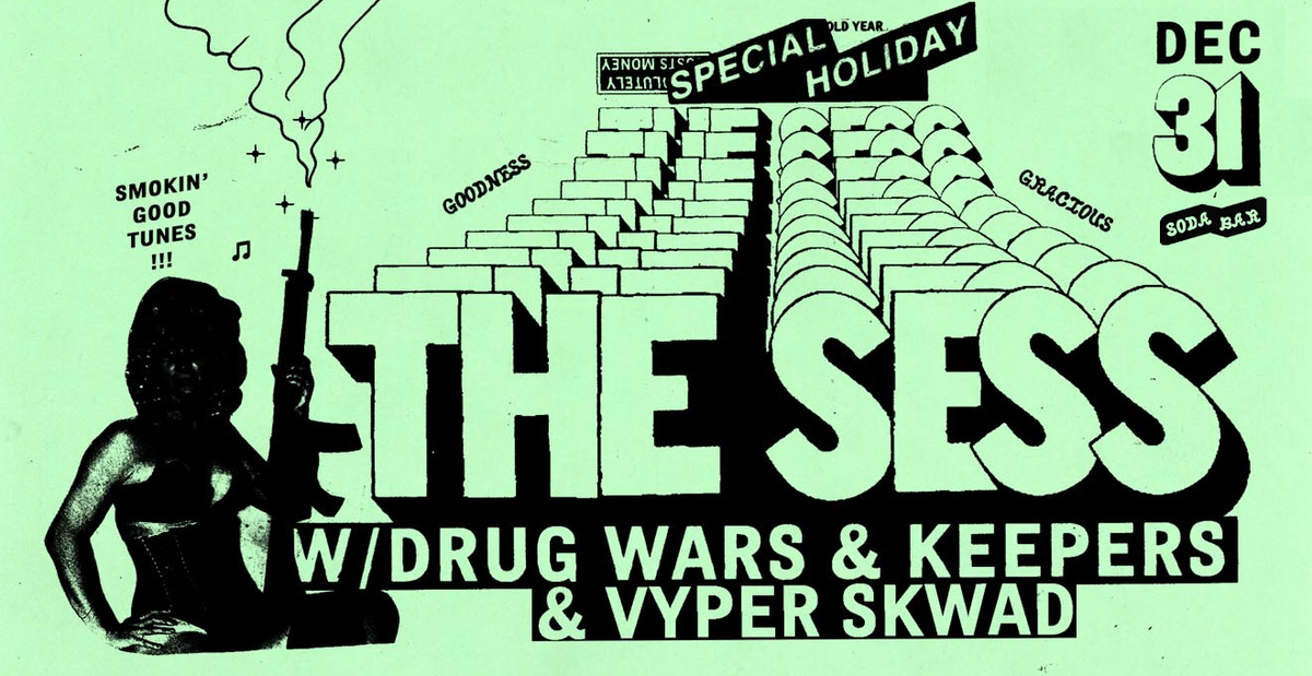 DrugWars666's tweet photo. WE'RE BACK. SEE YA @SODABARSD 12/31 with @SESStime @KEEPERS619 &amp; VYPER SKWAD https://t.co/7YL3ZiaYD5