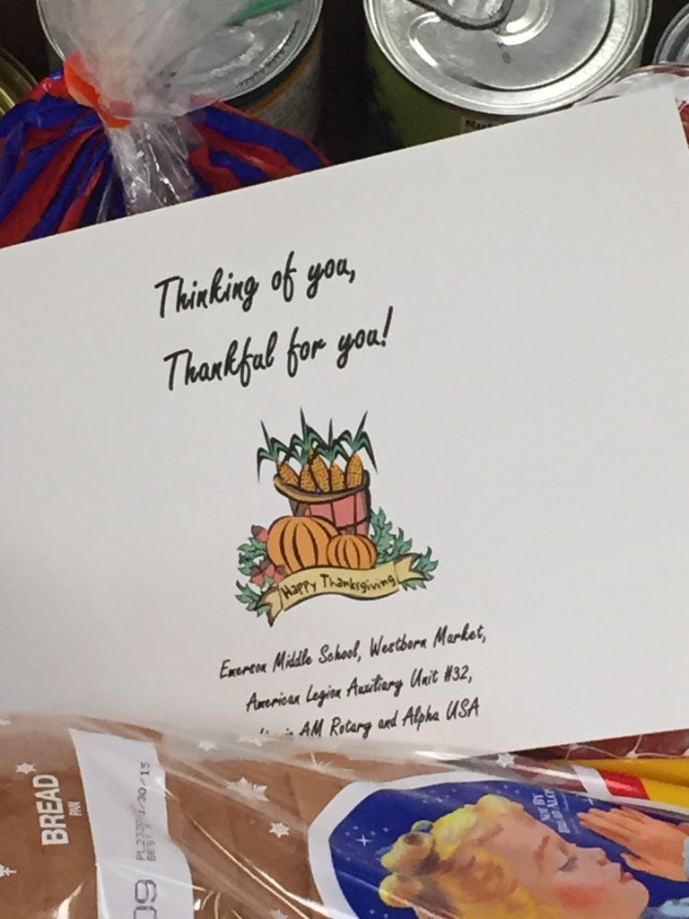 EaglesNestEMS's tweet photo. We are blessed to have caring Ss, staff, and community organizations providing Thanksgiving Dinners to those in need https://t.co/coScNCyvWH