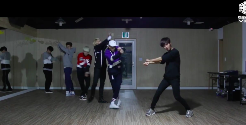 vixx chained up dance practice