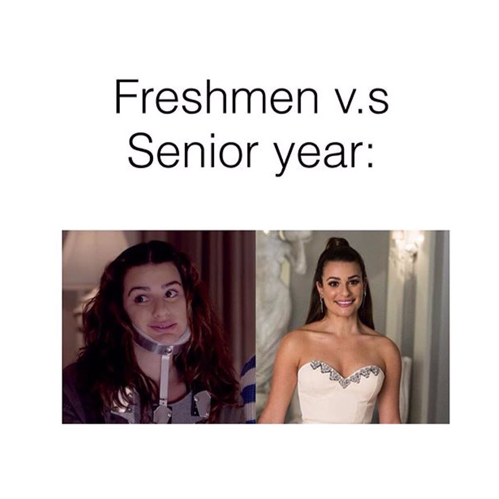 sqnewsupdates's tweet image. Freshman Year vs Senior Year
#ScreamQueens