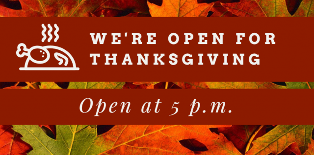 Back40Grill's tweet photo. Don't be a turkey. You know you want to be at our place this Thanksgiving! https://t.co/jmPUQV0DO3