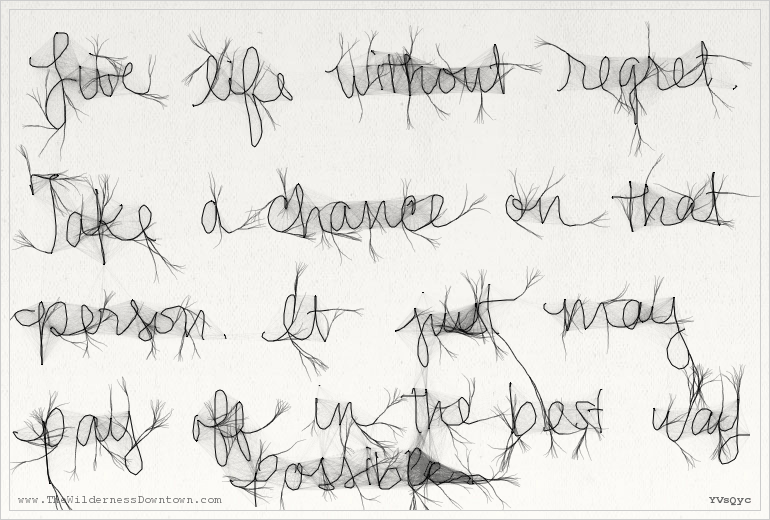 wilderness_m's tweet photo. Live life without regret. Take a chance on that person. It just may pay off in the best way possible. https://t.co/uzOsF7zWQw