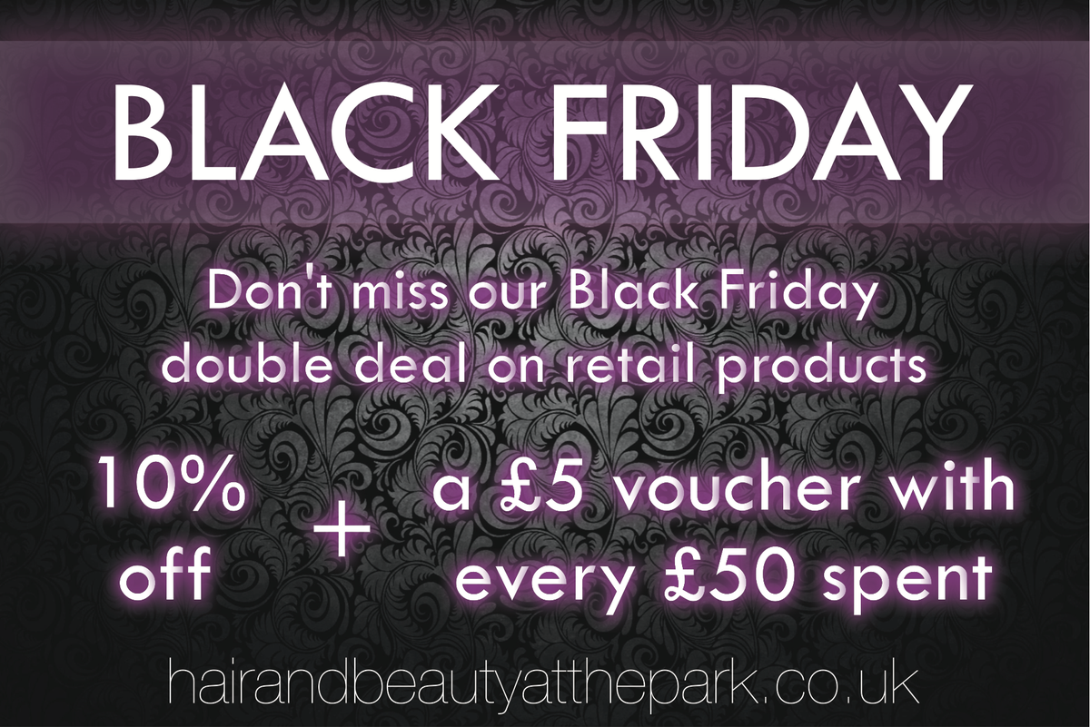 HandBatthepark's tweet photo. #worcestershirehour Hope you’re all ready for Black Friday, we’ve got deals on Dermalogica, Neal's Yard &amp; Alessandro https://t.co/TVyLCdwAYO