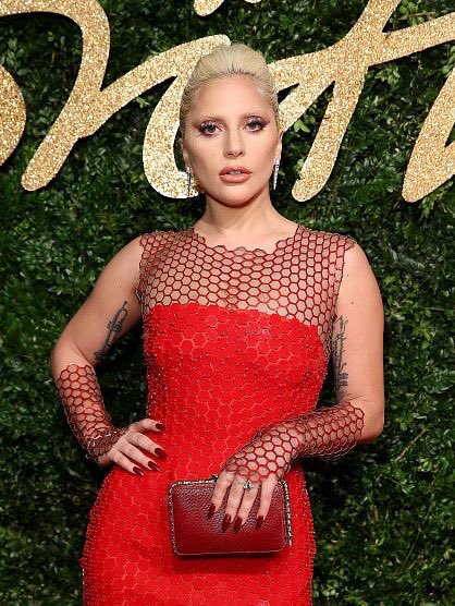 Lady Gaga tonight at Red Carpet  "British Fashion Awards" #MTVStars Lady Gaga