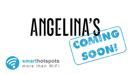 _smarthotspots's tweet photo. We're bringing our fast, free WiFi to #Angelina's on Percy Place soon guys! We'll keep you posted :) https://t.co/JAsd3byjWZ
