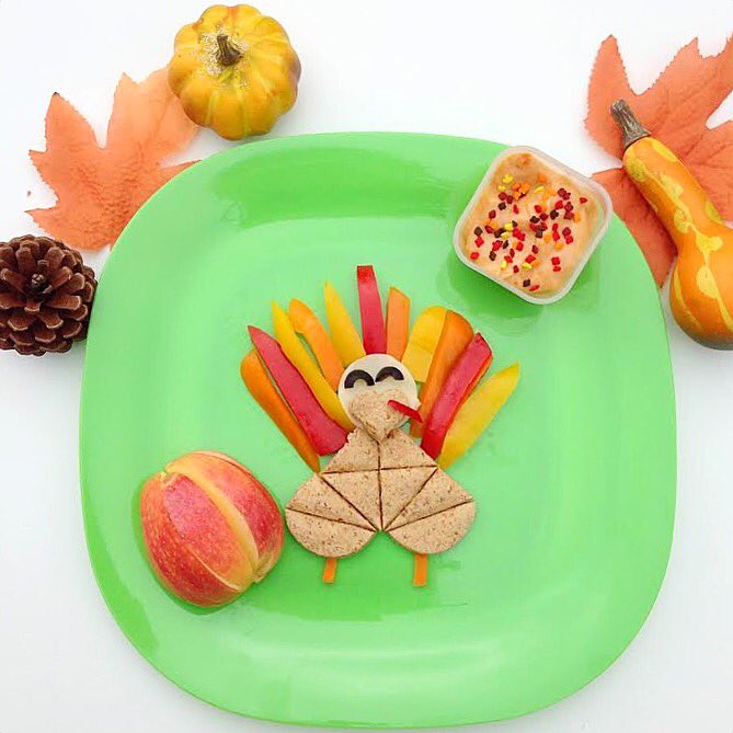 funbites's tweet photo. It's almost #turkeytime! What is your little ones favorite #Thanksgiving dish?! #FunBites #MakeMealsFun #turkey https://t.co/fPuvmNfM6R