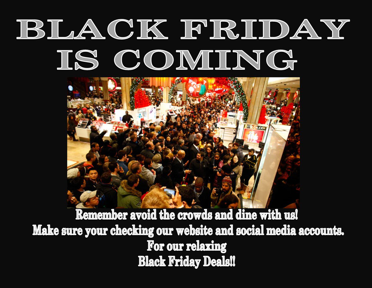 Don't miss out on our Black Friday Deal!! Deal goes live 11/27/15