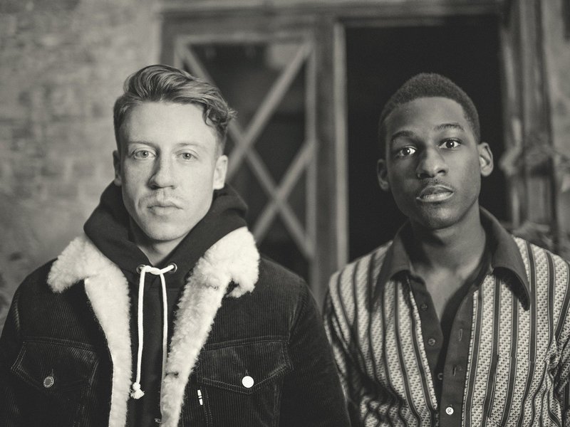 nprmusic's tweet photo. Hear @macklemore &amp; @RyanLewis' studio version of "Kevin," featuring @leonbridges. https://t.co/ZfmULpcP8a https://t.co/gQr1RxT4ID