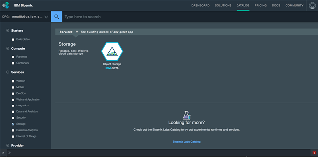 chen_chenwall's tweet photo. Use Python to access your Bluemix Object Storage #recipe #storage https://t.co/iYuE9GZT3z https://t.co/ryF8GQXQ0r