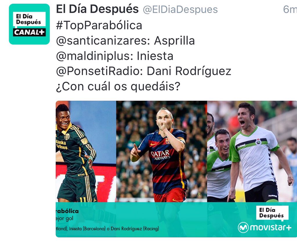 18danirodriguez's tweet image. Un lujo! Graciñas! @PonsetiRadio