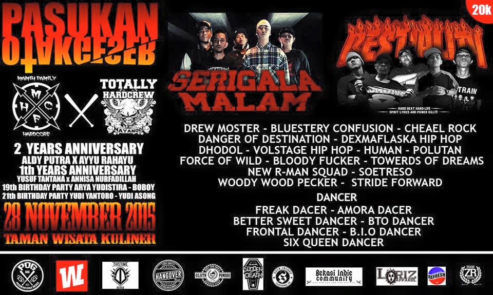 Force Of Wild (@forceofwild) on Twitter photo H-4 Tomorrow Perfomens kami 28november on stage 21:50 <a href="/wisatakuliner/">wisatakuliner</a>! . Presale 20k! #seeyou braddssssssss H-4 Tomorrow Perfomens kami 28november on stage 21:50 <a href="/wisatakuliner/">wisatakuliner</a>! . Presale 20k! #seeyou braddssssssss