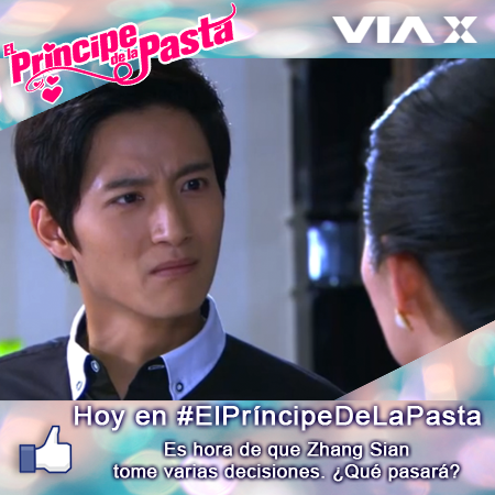 DoramasViaX's tweet photo. Comenzamos una nueva y decisiva semana de #ElPrincipeDeLaPasta en #ViaX. ¡No te lo pierdas! https://t.co/Wh6CnJnhyj
