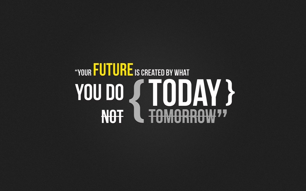 Coacherr_'s tweet photo. A little #mondaymotivation! Your #future is created by what you do today! #coacherr https://t.co/UolQ3MQdQ8