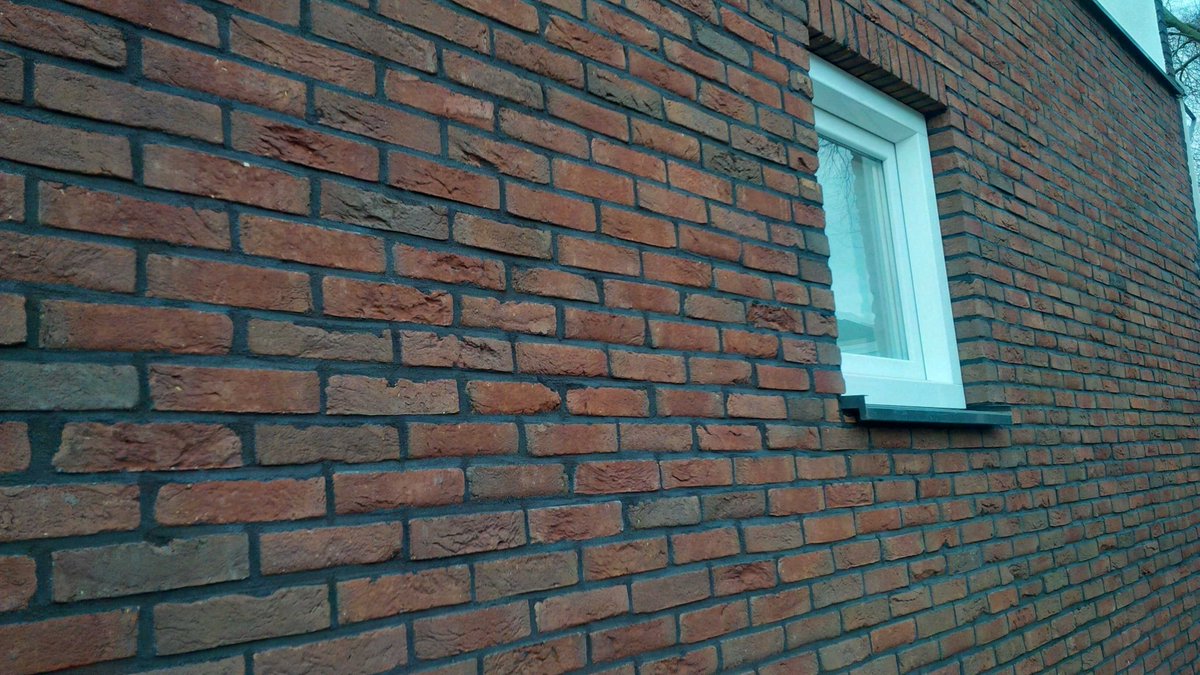 StoTherm Vario met keramische steenstrips! # BGI Stukadoors# Renovatie