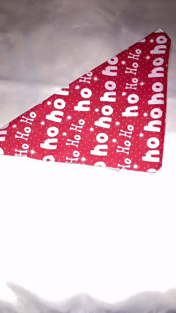 victan1's tweet photo. Tess modelling the #hohoho collar bandana https://t.co/70f0FzwIWS #dogs #dogsxmas #XmasinNov #CCC #dogsoftwitter https://t.co/FVFtbOsTL3