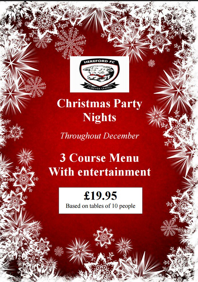 Hereford FC Events tweet media