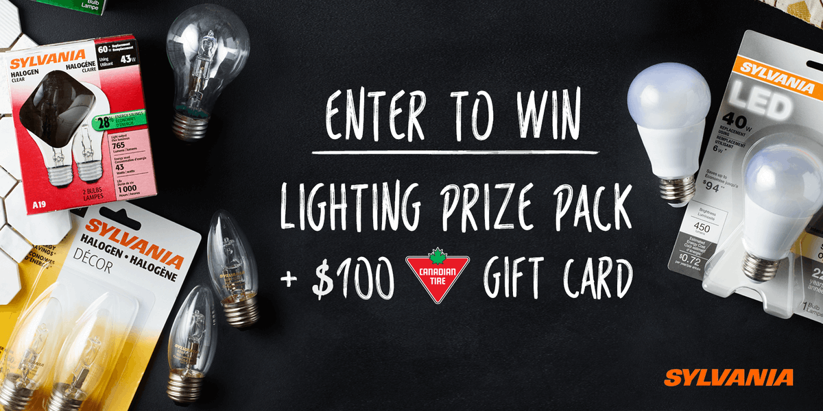 SYLVANIACanada's tweet photo. We're going to help with #LightingYourLife! Follow + RT to win our weekly prize! https://t.co/7qTXaC6BRG