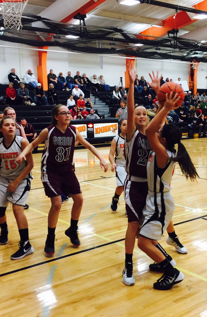 OtsegoJHS's tweet photo. JHS girls basketball underway now. #beatgenoa https://t.co/LER0HEVSDu