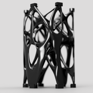 SimonYorkeNZ's tweet photo. Optimized design for #3dprinted fabrication of parts using @adskFusion360 &amp; @Spark3DP changing how we design &amp; make https://t.co/2YUZJatgQu