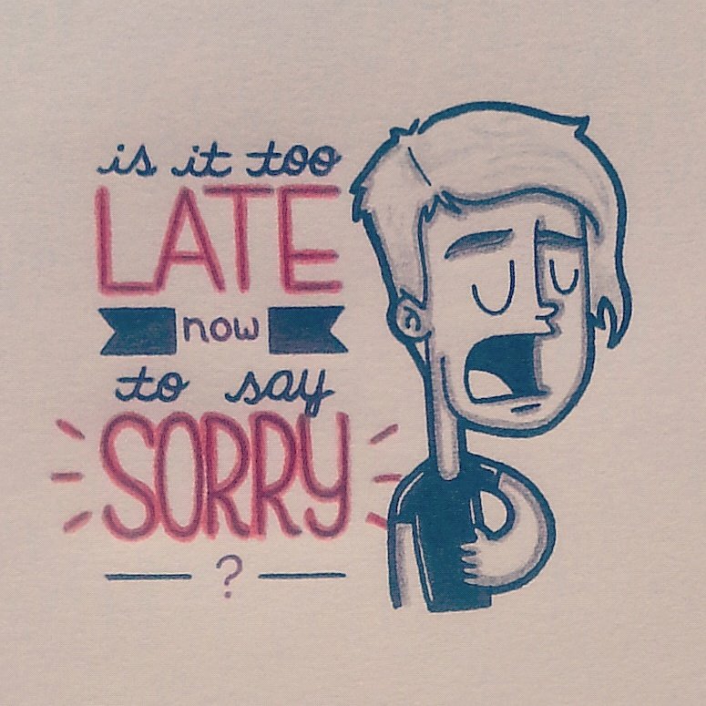 cryssy cheung art — Sorry, sorry sorry! 冻住，不许走! Mei sketch using...