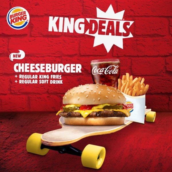 jam segini udah laper dan bingung makan apa? Ayo merapat ke BK dan serbu #KingDeal!